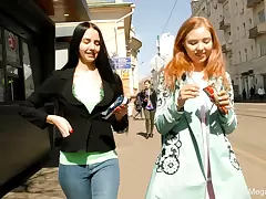 Veronica Snezna and will not hear of sultry lesbian friend want to reach memorable orgasm